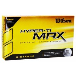 Bolas Wilson Hyper TI Max Distance 15 Und Blancas