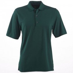 Camiseta de golf Greg Norman M mediana verde botanical Protek Micro Pique hombre Polo