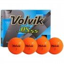 Bolas de golf Volvik DS 55 Naranja docena (12 bolas)