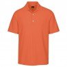 Camiseta de golf Greg Norman M Mediana Naranja Nectar Protek Micro Pique hombre Polo
