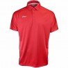 Camiseta de golf Asics S Pequeña Roja con blanco hombre Corp Polo