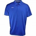 Camiseta de golf Asics M Mediana Azul Royal con blanco hombre Corp Polo