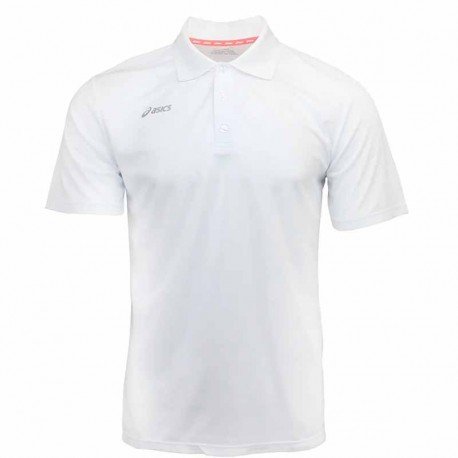 Camiseta de golf Asics M Mediana Blanca hombre Performance Polo
