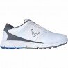 Zapatos de golf Callaway 8.5M Balboa Sport Blancos con gris Hombre sin spikes