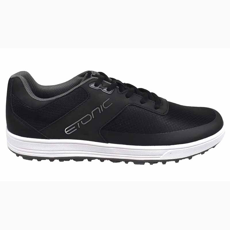 Zapatos de golf Etonic 8.5M G-Sok negros Hombre sin spikes en golfco