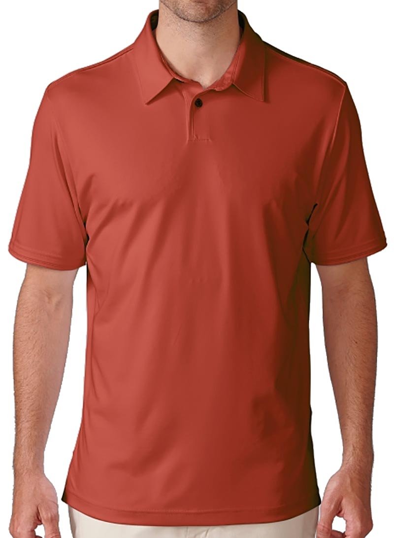 Camiseta de golf ashworth roja flag red solida